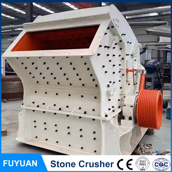 建設廃材用の移動式/移動式衝撃破砕機ステーション